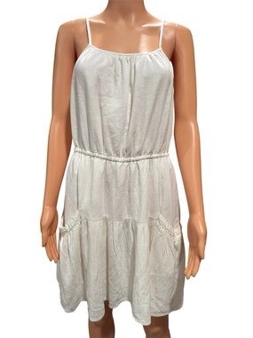 Walter Baler cotton tiered mini dress.